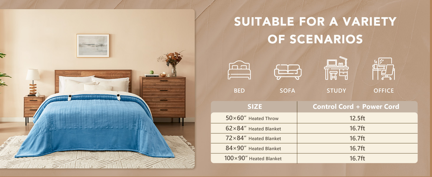 heating area is larger and the heat distribution is more uniform