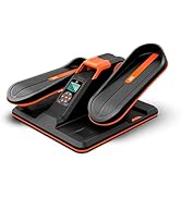 UPREIGN Under Desk Elliptical, Portable Seated Elliptical Exercise Machine, with Touch Screen Con...