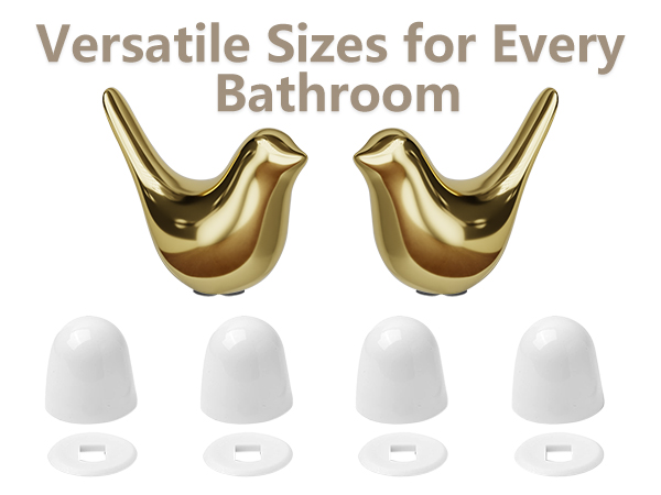 Decorative Toilet Bolt Caps