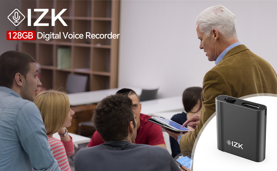 128GB Digital Voice Recorder