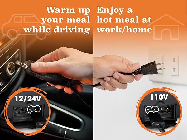 portable heated lunch box lonchera para calentar comida lonchera eléctrica portátil recargable