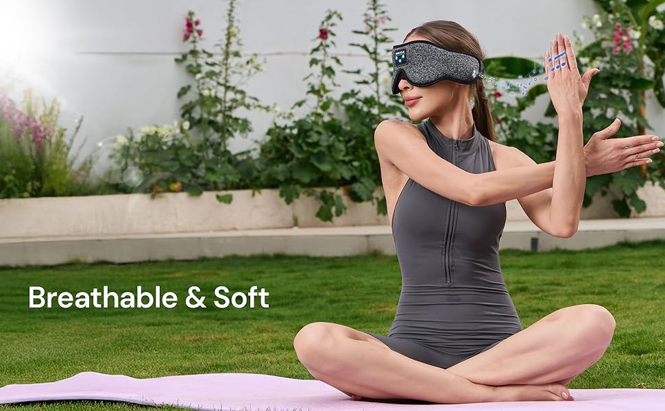 wireless sleep mask, sleep headband, headphones for sleeping, sleep eye mask, Bluetooth eye mask