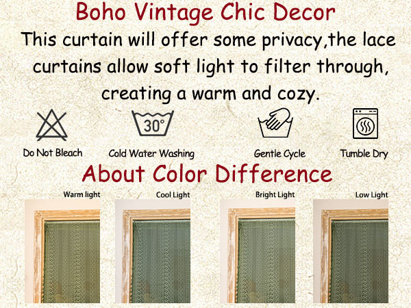 boho curtains