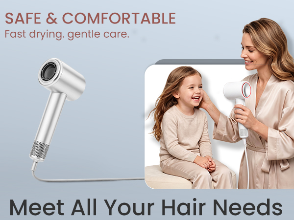Hair Dryer High Speed Ionic Hair Dryer