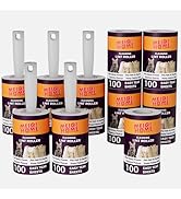 Lint Rollers for Pet Hair Extra Sticky, 1000 Sheets Mega Value Set Lint Roller with 5 Upgraded Ha...