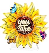 Mothers day Mom Gifts - Christian gifts for women Mothers Day Sunflower Decor with Bible Verses G...