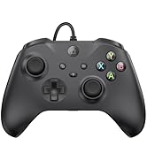 Kamylorus Wired Controller for X-BOX/PC, Hall Effect Gaming Controller with Turbo, 3.5mm Headphon...