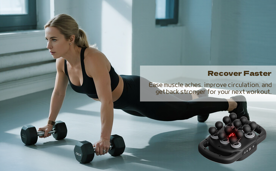 Cordless Electric Percussion Massager Tool