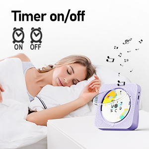 cd player with timer