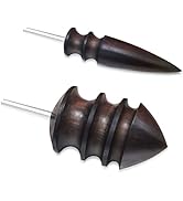 2 Pack Leather Burnisher Bits,Leather Slicker Burnishing Tool,Edge Burnisher Creaser Electric Pol...