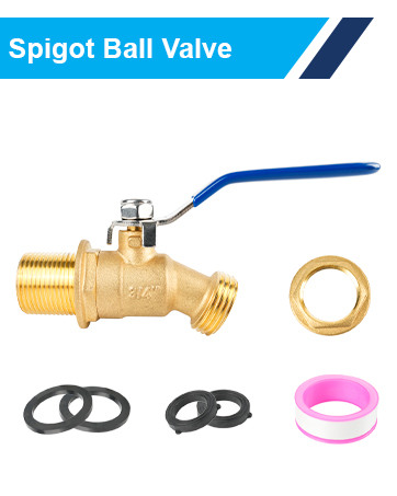 Brass Rain Barrel Spigot