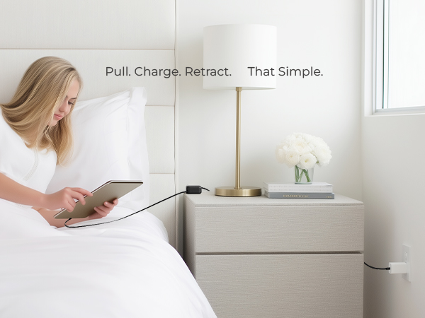 Pull. Charge. Retract. That Simple.
