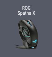 ASUS ROG Spatha X Wireless Gaming Mouse – MMO/MOBA Design, 12 Programmable Buttons, Right-Handed,...