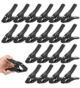 20-Piece 6-inch Spring Clamps, Heavy Duty Metal Woodworking Clips Spring Clips, 2.5 inch Jaw Open...