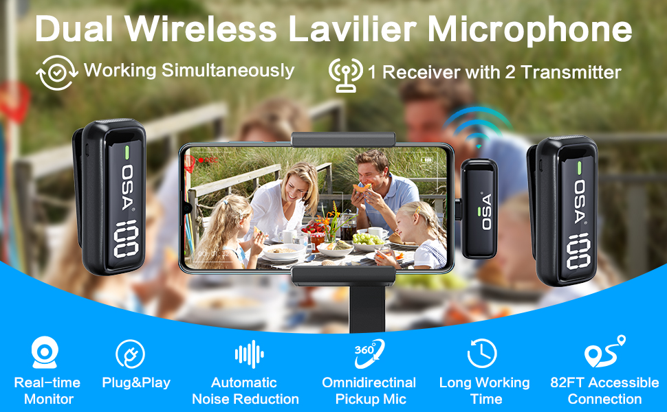 lavalier lapel microphone