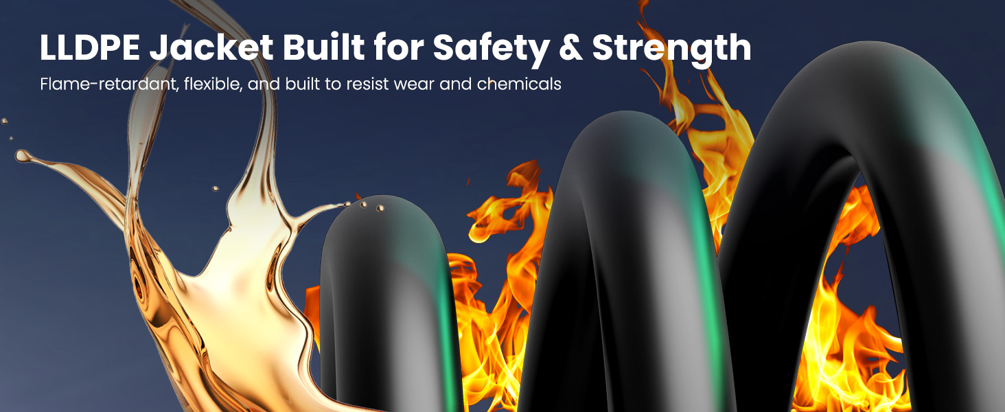 LLDPE Jacket Built for Safety &amp; Strength