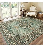 Lofus 5x7 Area Rugs for Living Room, Washable Area Rug, Rugs for Bedroom, Kitchen, Vintage Boho C...