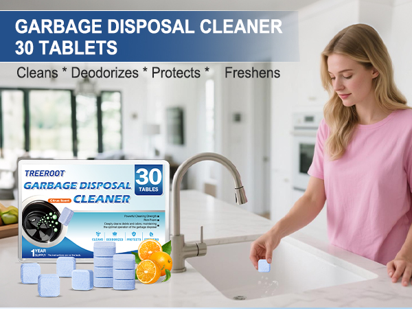 Garbage Disposal Cleaner Tablets