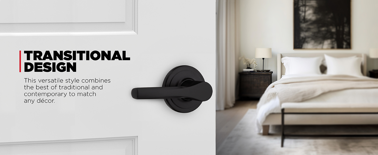 This versatile style combines the best of traditional and contemporary to match any décor.