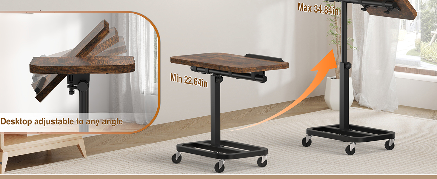 desktop adjustable to any angle