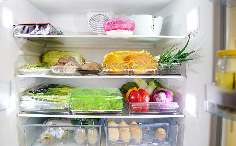 plastic bowl covers for storing leftovers