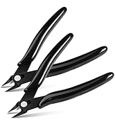 Ainiv Wire Cutters, 2PCS Spring-loaded Side Cutters Flush Cutters, Diagonal Cutters Precision Sid...