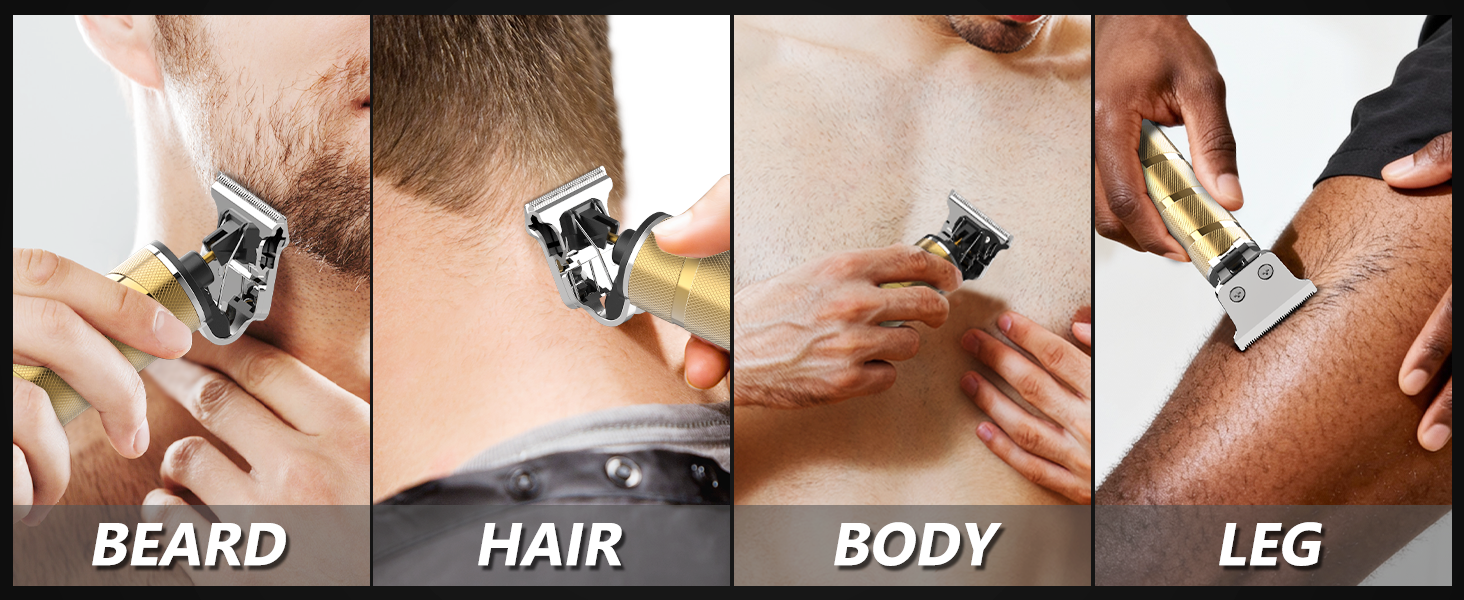 Ufree precision hair trimmer multipurpose for beard hair and body parts