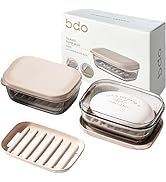PEISAINOX Travel Soap Case, Leakproof Soap Container with Lid, Portable Bar Soap Holder for Trave...