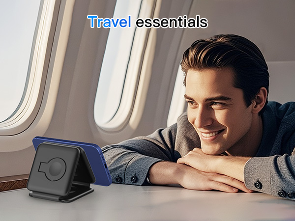 travel apple charger 3 in 1 folding