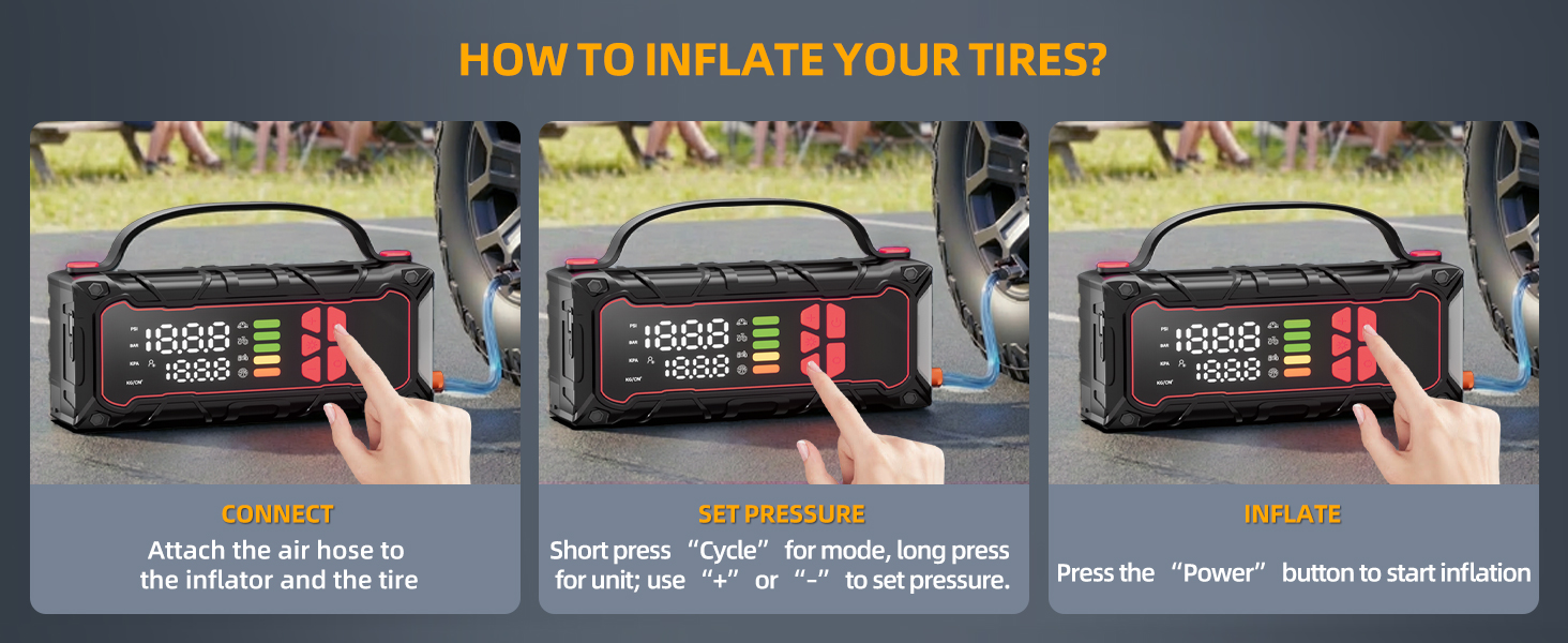 jump box with air compressor