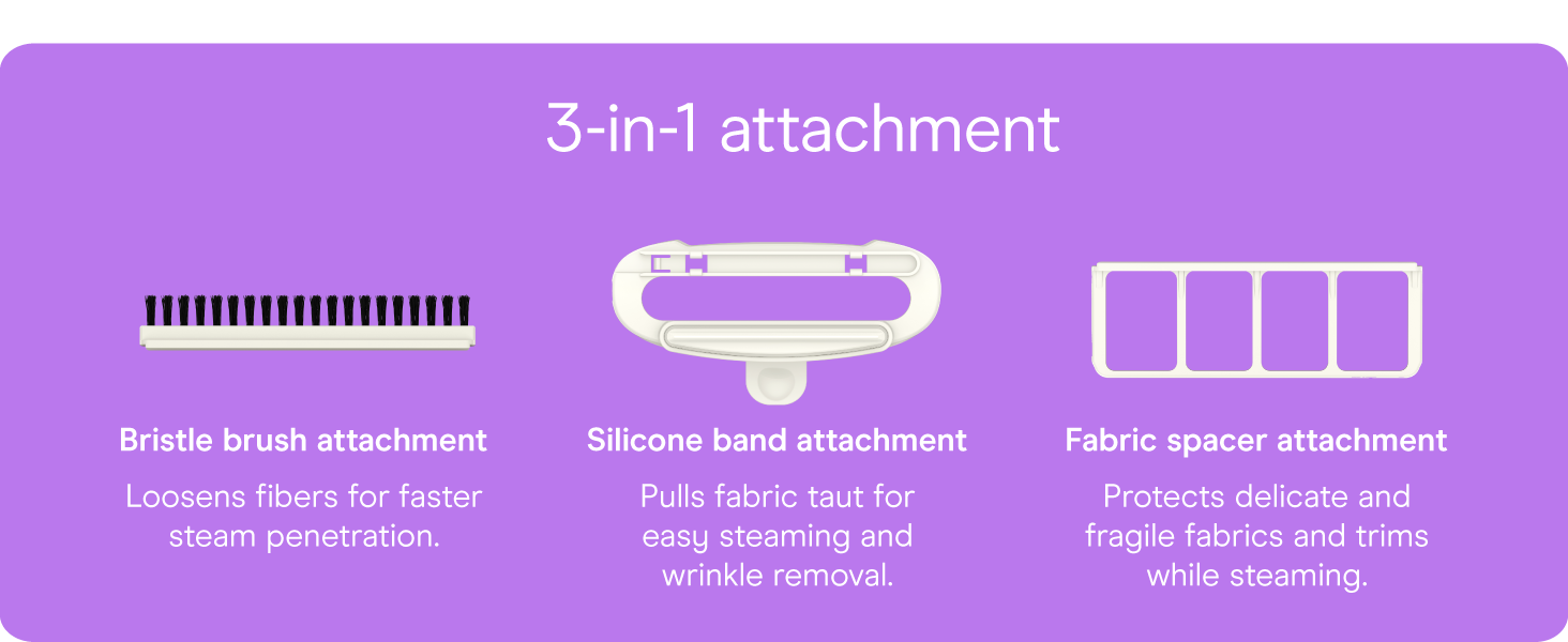 Conair garment steamer clothes turbo extreme steam fabric cloth handheld attachments wrinkle remove