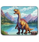 Flodirise Colorful Dinosaur Pattern, Cute Mouse Pad Portable Mouse Pad for Laptop Game Mouse Pad ...