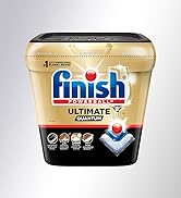 Finish Ultimate Quantum Dishwasher Pods, New &amp; Improved Formula, Dishwasher Detergent Dish Soap, ...