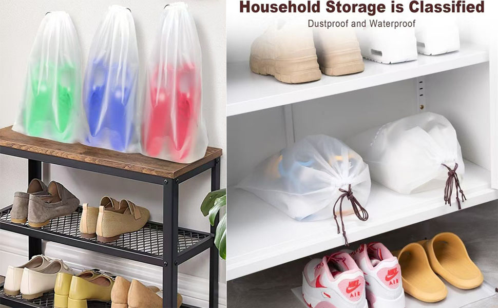 Travel shoe bag storage bag