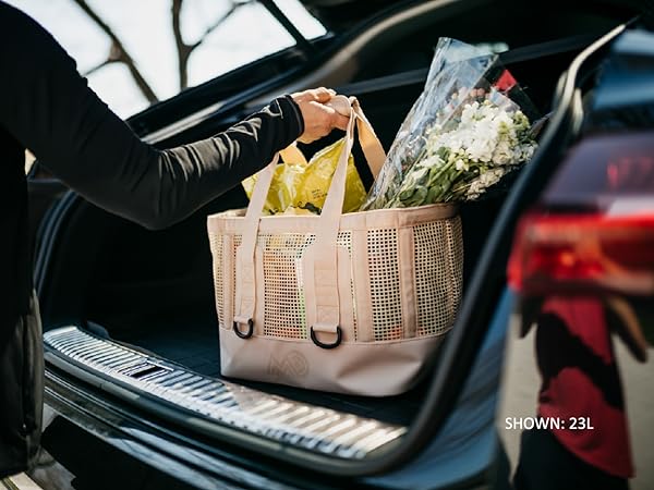 Mission CASSI Gear Tote in Trunk