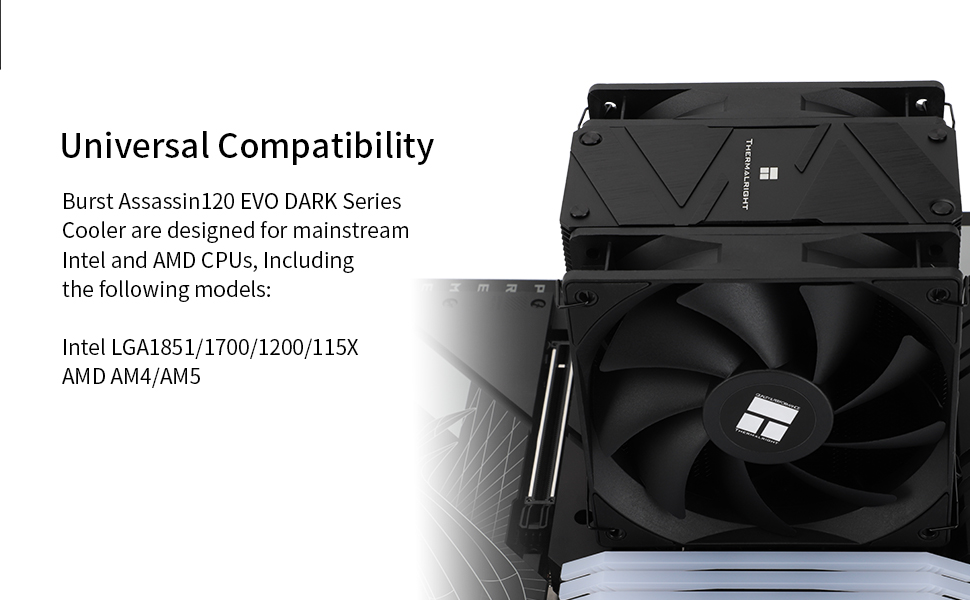  BA120 EVO DARK CPU cooler
