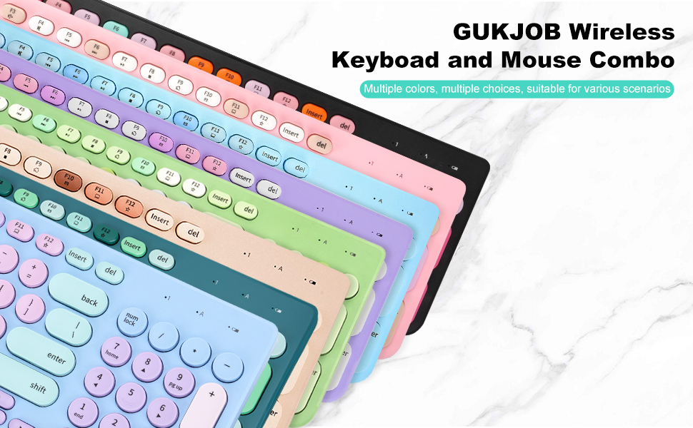 GH-NEW KEYBOARD-Rainbow Bluel001