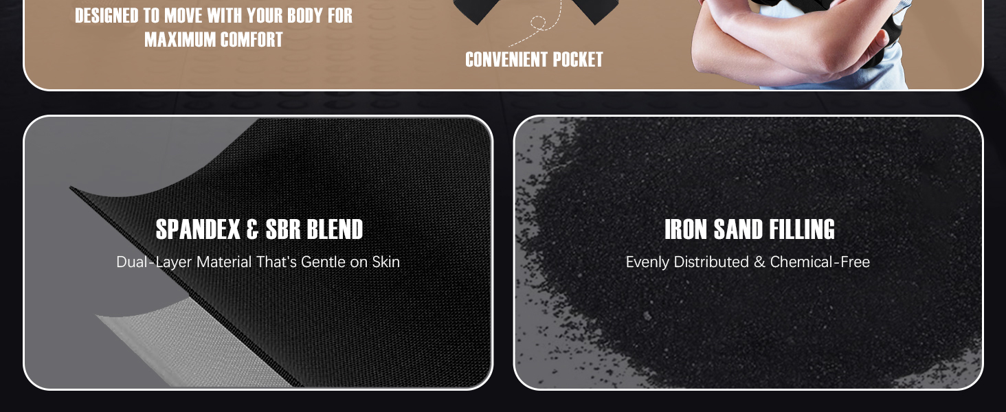 NATURELUX Weighted Vest Men or Women