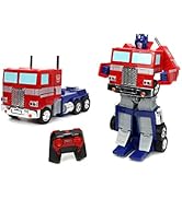 Jada Toys – Transformers Optimus Prime Converting RC Vehicle – Kids Toys Gift with Transformation...