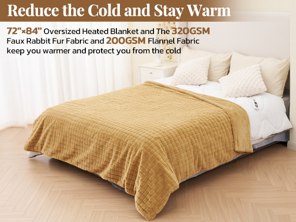 Heated Blanket Full Size
