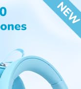 iClever Q950 Hearing Care Certified Noise Cancelling Headphones for Kids | SafeSound Tech 3.0, TÜ...