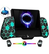 FUNLAB Switch Joypad Controller for Nintendo Joycon Replacement, Hall Effect Switch Handheld Cont...