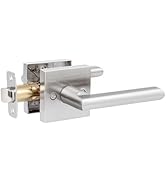 HOSOM Interior Door Levers Passage Door Handles Heavy Duty No Locking Door Handle Set for Hallway...