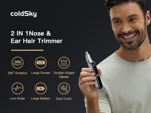 nose hair trimmer for women men