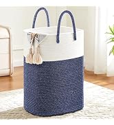 Artfeel Laundry Basket,Woven Cotton Rope Laundry Hamper,60L Versatile Storage for Dirty Clothes,B...