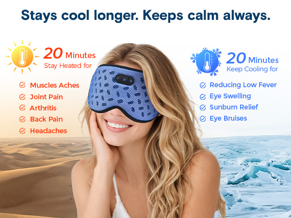 Cooling Weighted Bluetooth Headphones