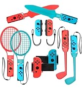 2025 Nintendo Switch Sports Accessories Bundle - HLRAO 10 in 1 Family Accessories Kit for Switch ...