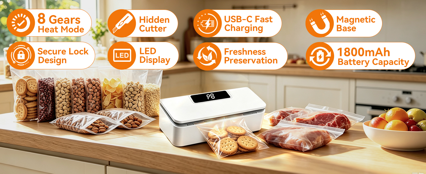multi-functional chip bag sealer