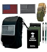 BellaVitas Tactical Pouch Small Notebook Cover EDC Utility Bag Tool Pouch Phone Pouch Holder with...