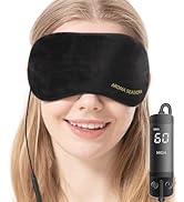 Aroma Season Heated Eye Mask, Warm Eye Compress for Dry Eyes MGD Stye Blephartitis Sinus Migraine...